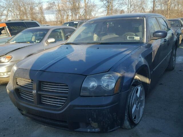 2D4GZ47V46H122896 - 2006 DODGE MAGNUM SXT BLUE photo 2