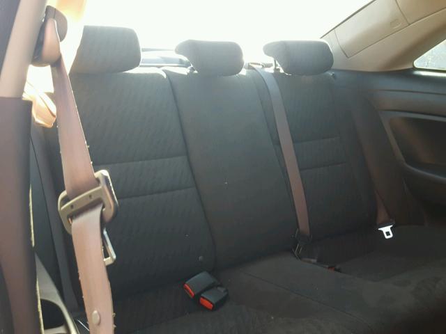 2HGFG12829H503554 - 2009 HONDA CIVIC EX შავი ფოტო 6