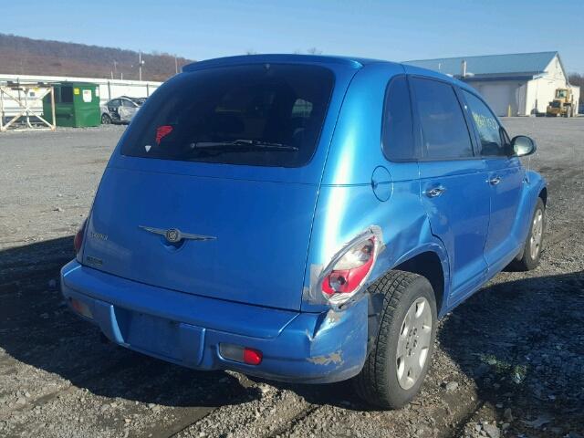 3A8FY48939T532445 - 2009 CHRYSLER PT CRUISER BLUE photo 4