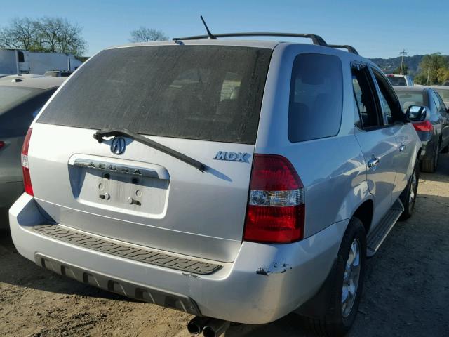 2HNYD18891H502973 - 2001 ACURA MDX TOURIN GRAY photo 4