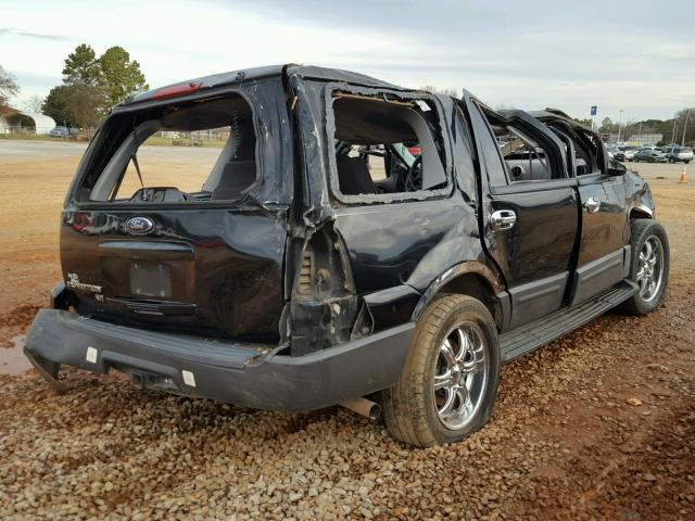 1FMPU15525LA47335 - 2005 FORD EXPEDITION BLACK photo 4