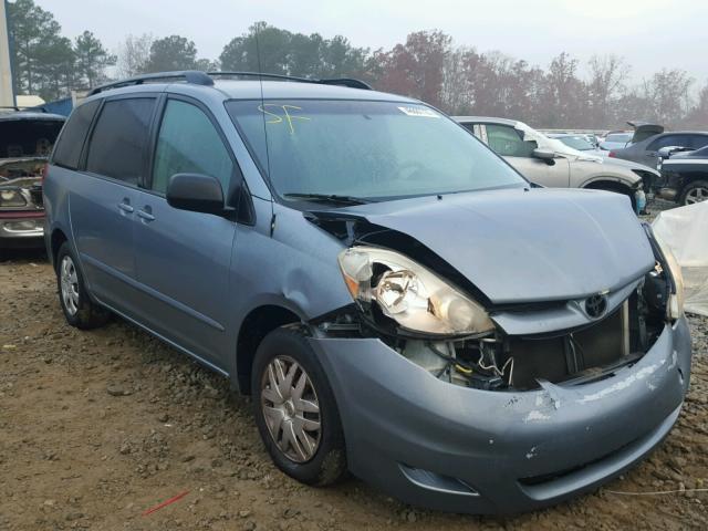 5TDZA23C86S420553 - 2006 TOYOTA SIENNA CE BLUE photo 1