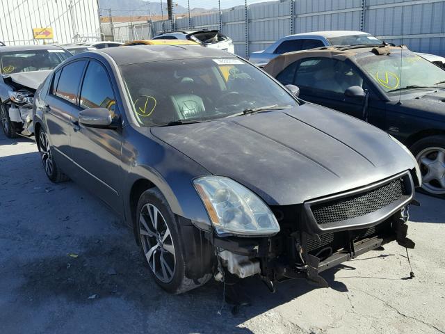 1N4BA41E26C814963 - 2006 NISSAN MAXIMA SE GRAY photo 1