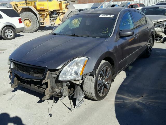 1N4BA41E26C814963 - 2006 NISSAN MAXIMA SE GRAY photo 2