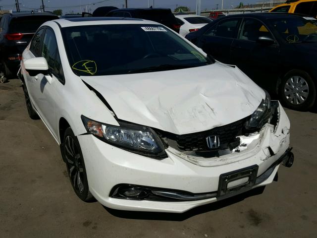 19XFB2F92EE275874 - 2014 HONDA CIVIC EXL 白色 照片 1