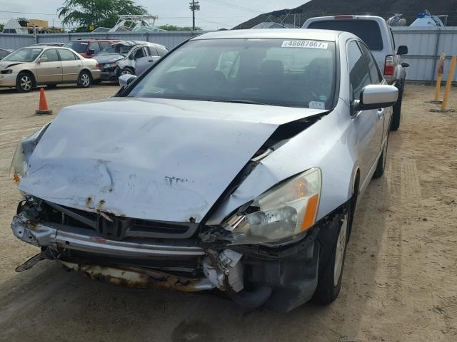 1HGCM56303A067150 - 2003 HONDA ACCORD LX SILVER photo 2