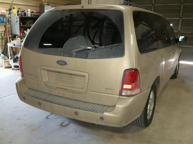 2FMZA522X7BA04464 - 2007 FORD FREESTAR S GOLD photo 4