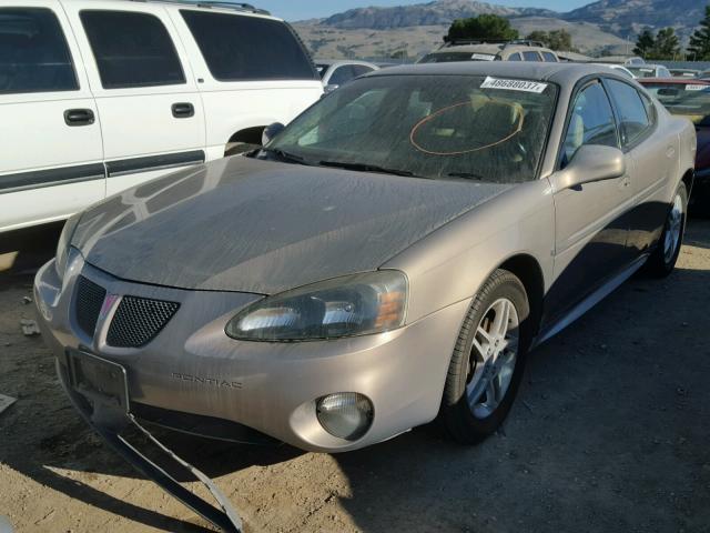 2G2WR554X61310134 - 2006 PONTIAC GRAND PRIX BROWN photo 2