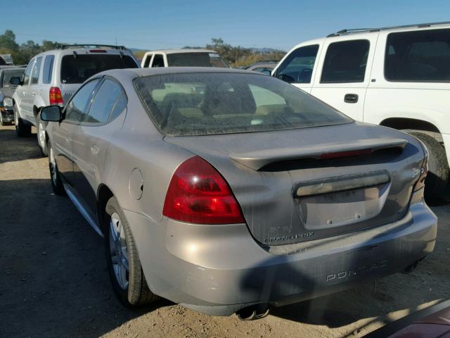 2G2WR554X61310134 - 2006 PONTIAC GRAND PRIX BROWN photo 3