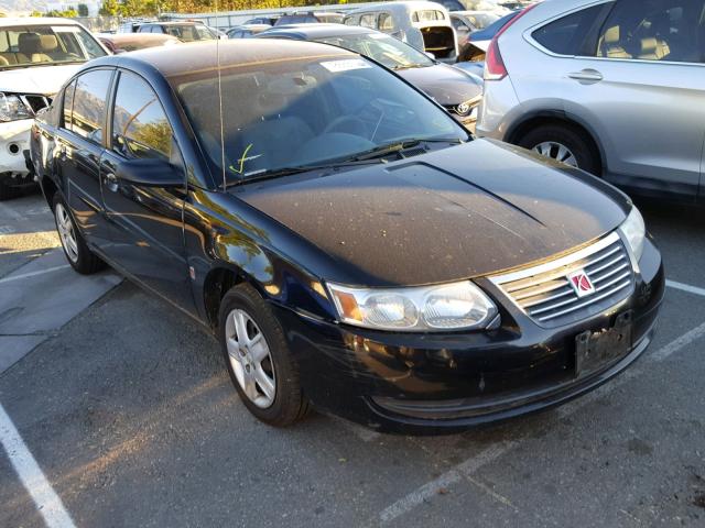 1G8AJ58F97Z206604 - 2007 SATURN ION LEVEL BLACK photo 1