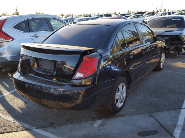 1G8AJ58F97Z206604 - 2007 SATURN ION LEVEL BLACK photo 4