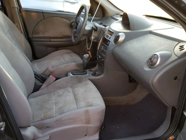 1G8AJ58F97Z206604 - 2007 SATURN ION LEVEL BLACK photo 5