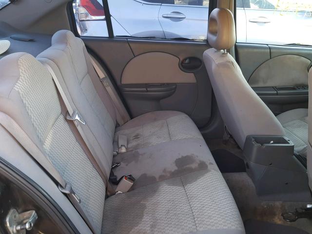 1G8AJ58F97Z206604 - 2007 SATURN ION LEVEL BLACK photo 6