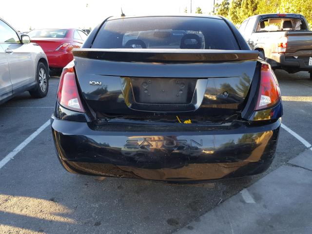 1G8AJ58F97Z206604 - 2007 SATURN ION LEVEL BLACK photo 9