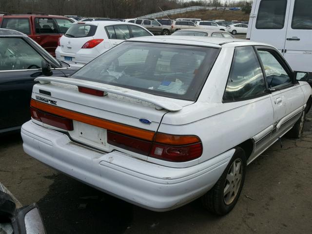 3FASP11JXTR158261 - 1996 FORD ESCORT LX WHITE photo 4