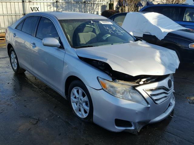 4T1BF3EK3BU135970 - 2011 TOYOTA CAMRY BASE SILVER photo 1