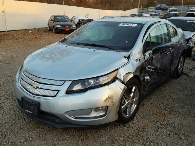 1G1RD6E44DU102080 - 2013 CHEVROLET VOLT BLUE photo 2