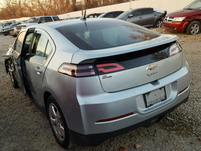 1G1RD6E44DU102080 - 2013 CHEVROLET VOLT BLUE photo 3