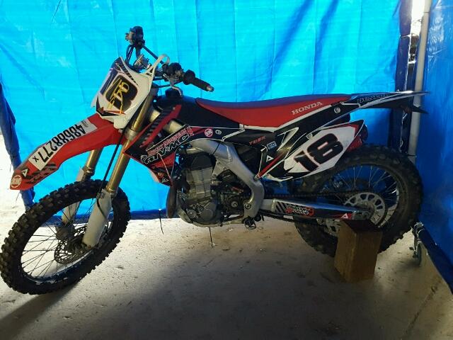 JH2PE053XEK302272 - 2014 HONDA CRF450 R TWO TONE photo 10