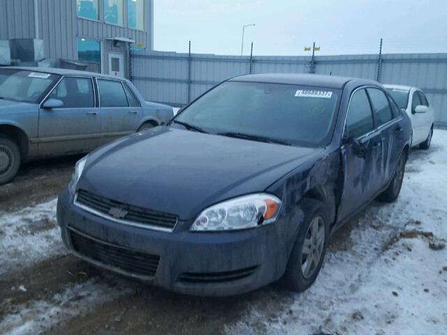 2G1WB58K781364920 - 2008 CHEVROLET IMPALA LS BLUE photo 2