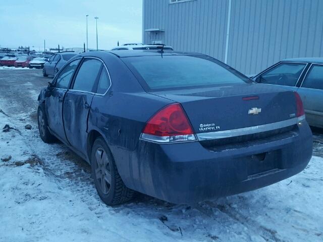 2G1WB58K781364920 - 2008 CHEVROLET IMPALA LS BLUE photo 3