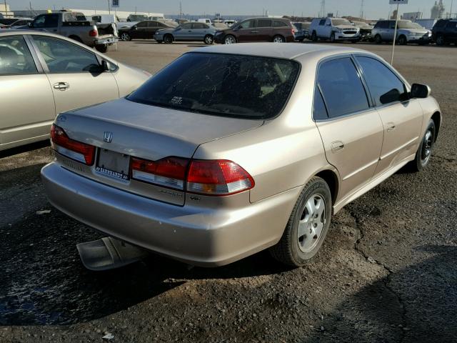 1HGCG16552A062686 - 2002 HONDA ACCORD EX TAN photo 4