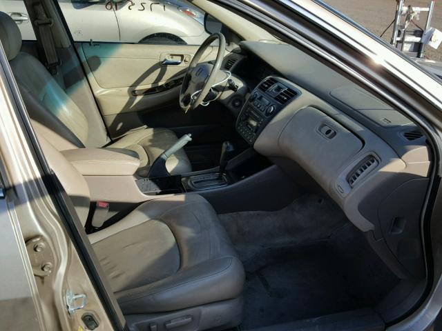 1HGCG16552A062686 - 2002 HONDA ACCORD EX TAN photo 5