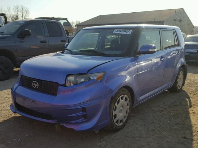 JTLZE4FE9A1116767 - 2010 TOYOTA SCION XB PURPLE photo 2