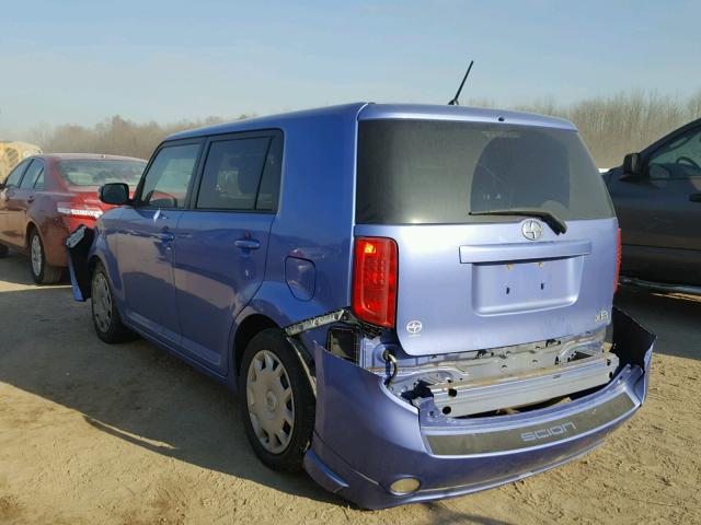 JTLZE4FE9A1116767 - 2010 TOYOTA SCION XB PURPLE photo 3