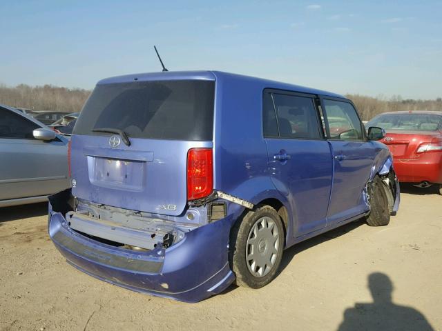 JTLZE4FE9A1116767 - 2010 TOYOTA SCION XB PURPLE photo 4