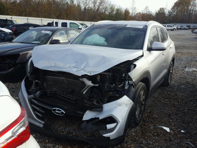 KM8J3CA42GU036110 - 2016 HYUNDAI TUCSON LIM SILVER photo 2