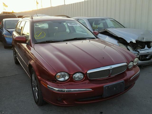 SAJWA54A36WE94212 - 2006 JAGUAR X-TYPE SPO RED photo 1