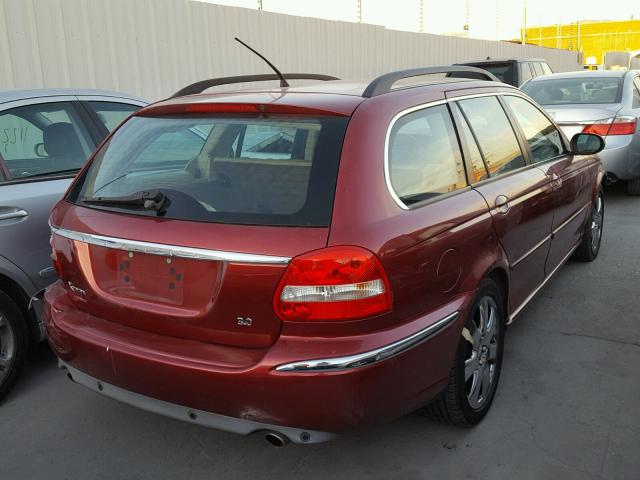 SAJWA54A36WE94212 - 2006 JAGUAR X-TYPE SPO RED photo 4