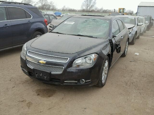 1G1ZE5E18BF230255 - 2011 CHEVROLET MALIBU LTZ 黑色 照片 2