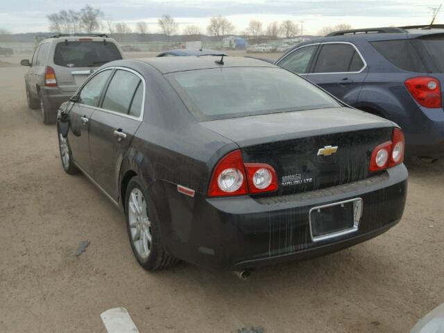 1G1ZE5E18BF230255 - 2011 CHEVROLET MALIBU LTZ 黑色 照片 3