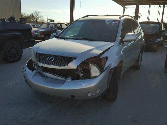 2T2GA31U45C042193 - 2005 LEXUS RX 330 SILVER photo 2