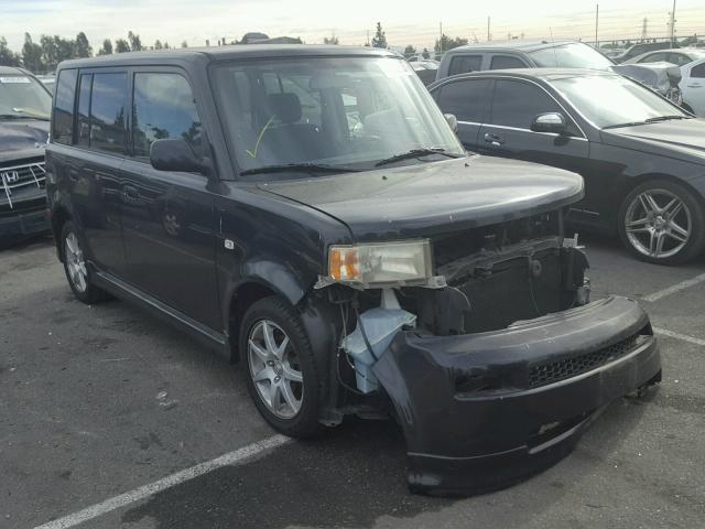 JTLKT324X54024800 - 2005 TOYOTA SCION XB BLACK photo 1