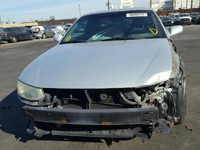 2T1CG22P41C495826 - 2001 TOYOTA CAMRY SOLA SILVER photo 9