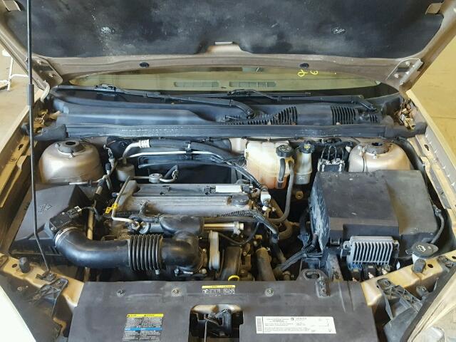 1G1ZS52F95F287724 - 2005 CHEVROLET MALIBU GOLD photo 7