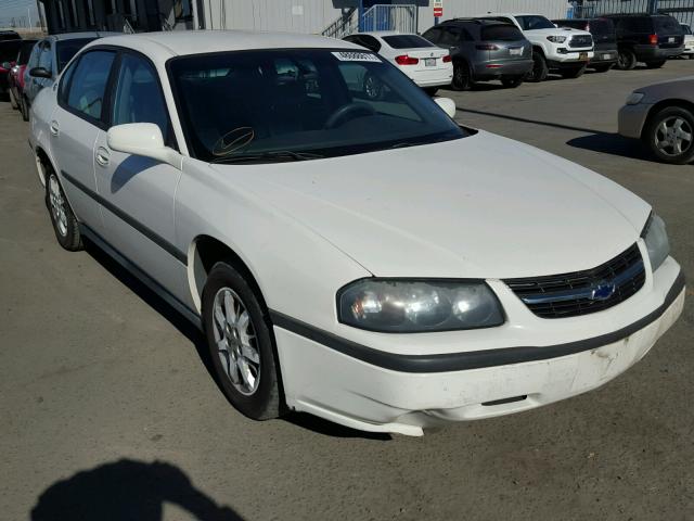 2G1WF52E029274587 - 2002 CHEVROLET IMPALA WHITE photo 1