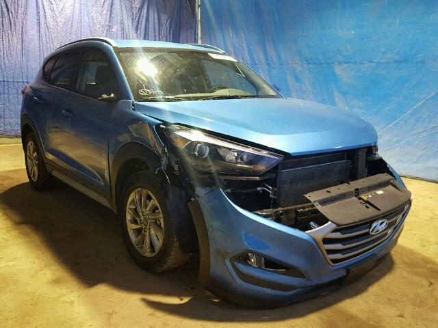 KM8J3CA49JU728498 - 2018 HYUNDAI TUCSON LIM BLUE photo 1