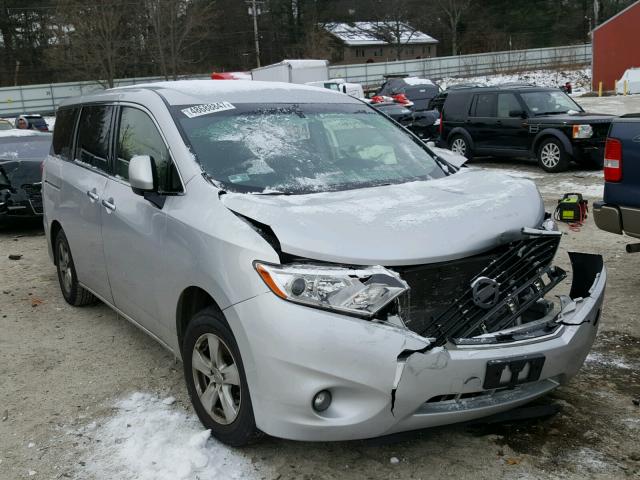 JN8AE2KP5F9126536 - 2015 NISSAN QUEST S SILVER photo 1