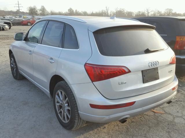 WA1LFAFPXCA132763 - 2012 AUDI Q5 PREMIUM SILVER photo 3