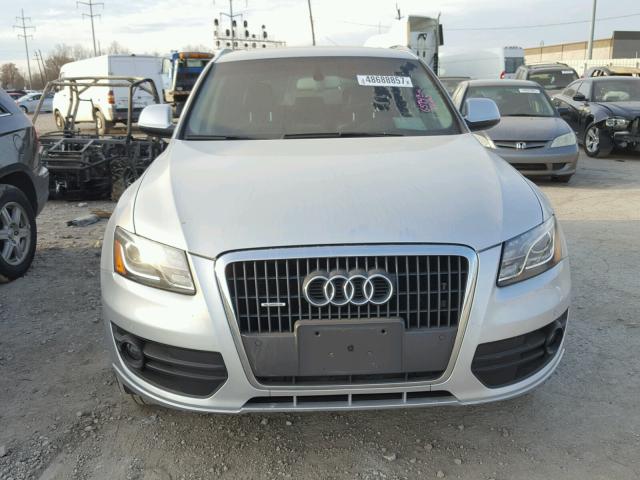 WA1LFAFPXCA132763 - 2012 AUDI Q5 PREMIUM SILVER photo 9