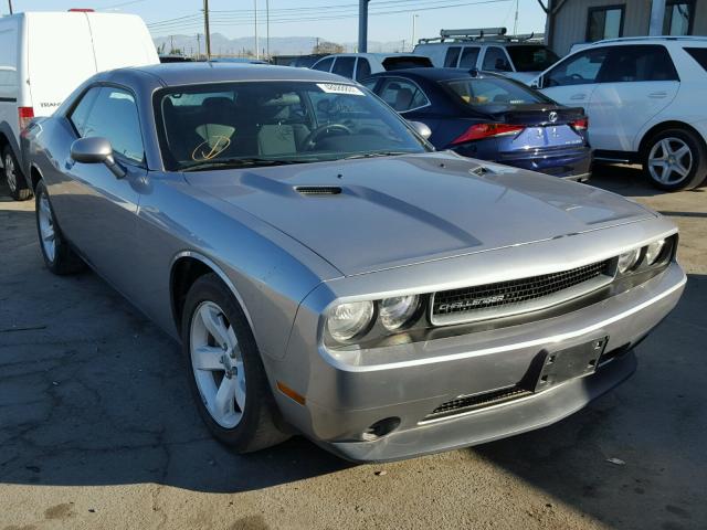 2C3CDYAG7EH208685 - 2014 DODGE CHALLENGER GRAY photo 1