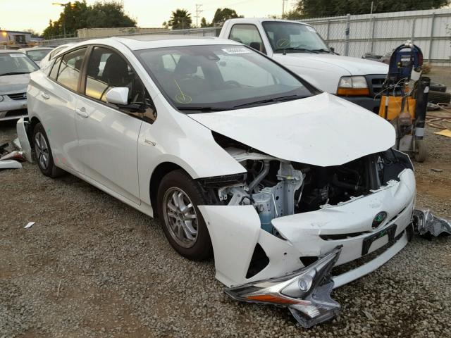 JTDKARFU2G3017850 - 2016 TOYOTA PRIUS WHITE photo 1