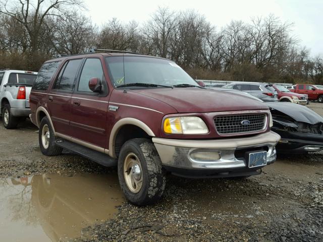 1FMPU18L4WLA98797 - 1998 FORD EXPEDITION MAROON photo 1