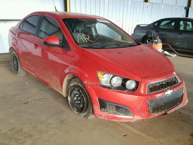 1G1JB5SH1D4202304 - 2013 CHEVROLET SONIC LS 橙色 照片 1