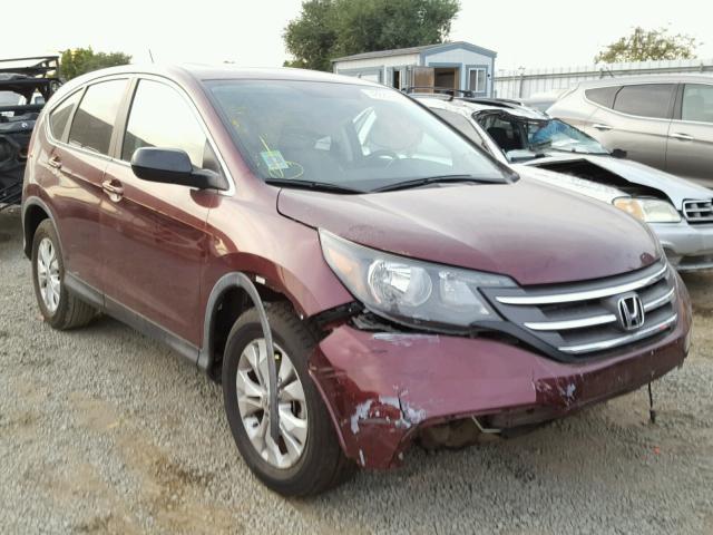 5J6RM3H53DL034199 - 2013 HONDA CR-V EX MAROON photo 1