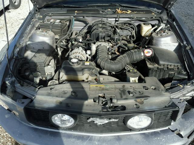 1ZVFT80N775274804 - 2007 FORD MUSTANG GRAY photo 7